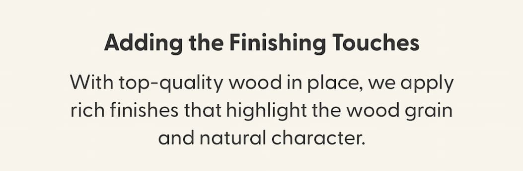 Adding the Finishing Touches