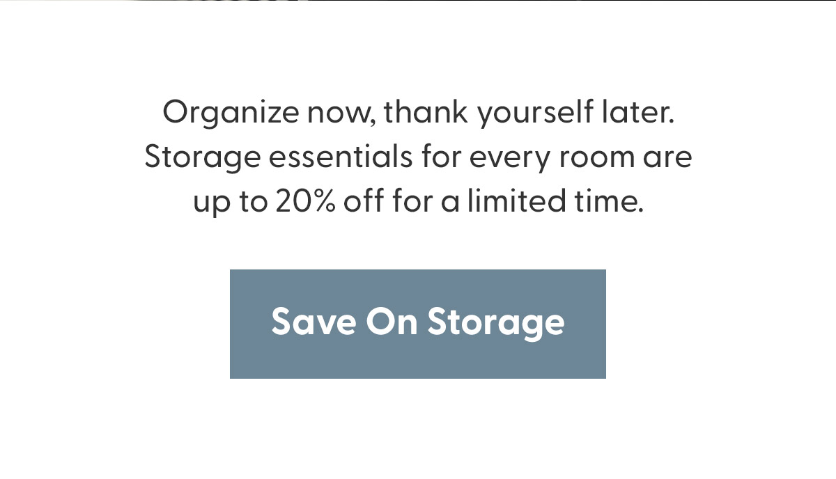 Save on Storage