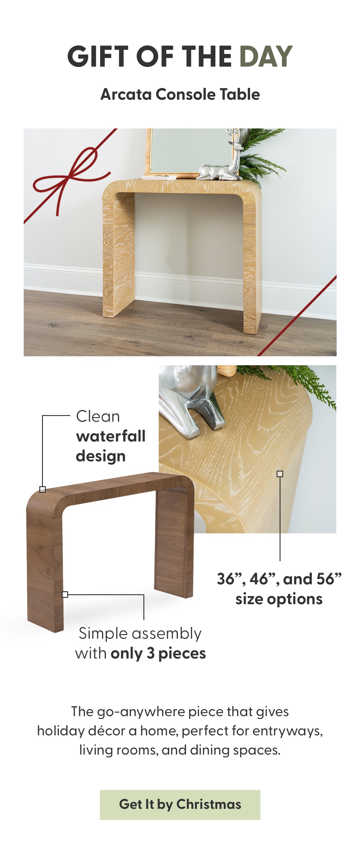 Gift of the Day: Arcata Console Table