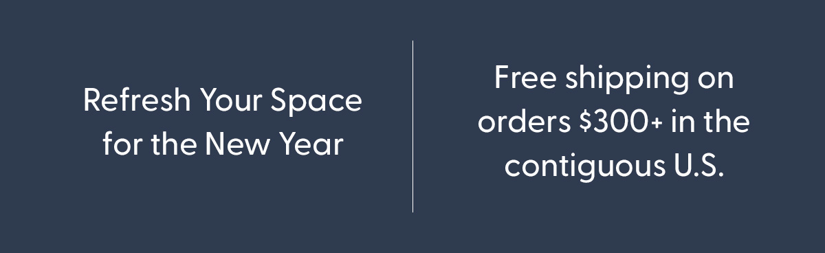 Reset Your Space for the New Year