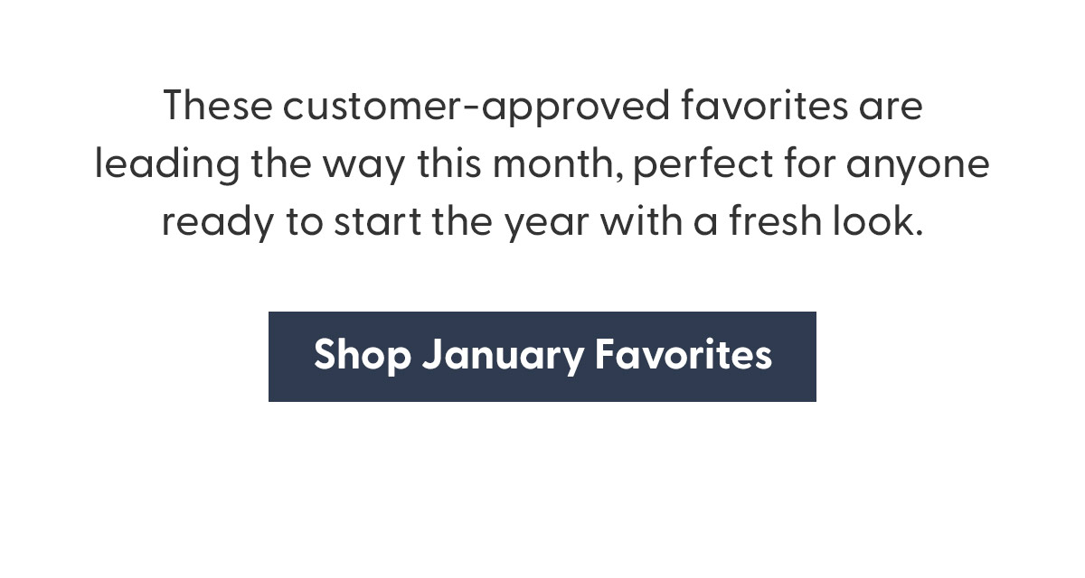 Shop January Favorites