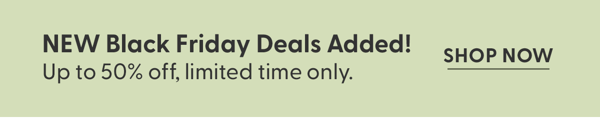 Shop NEW Black Friday Deals