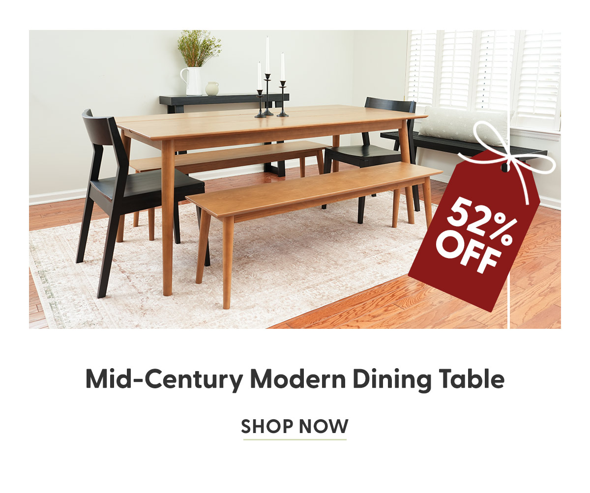 Mid-Century Modern Dining Table