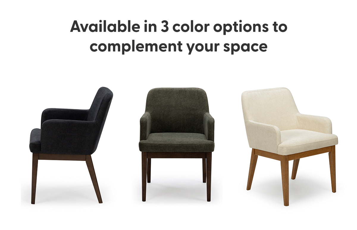 Available in 3 Color Options