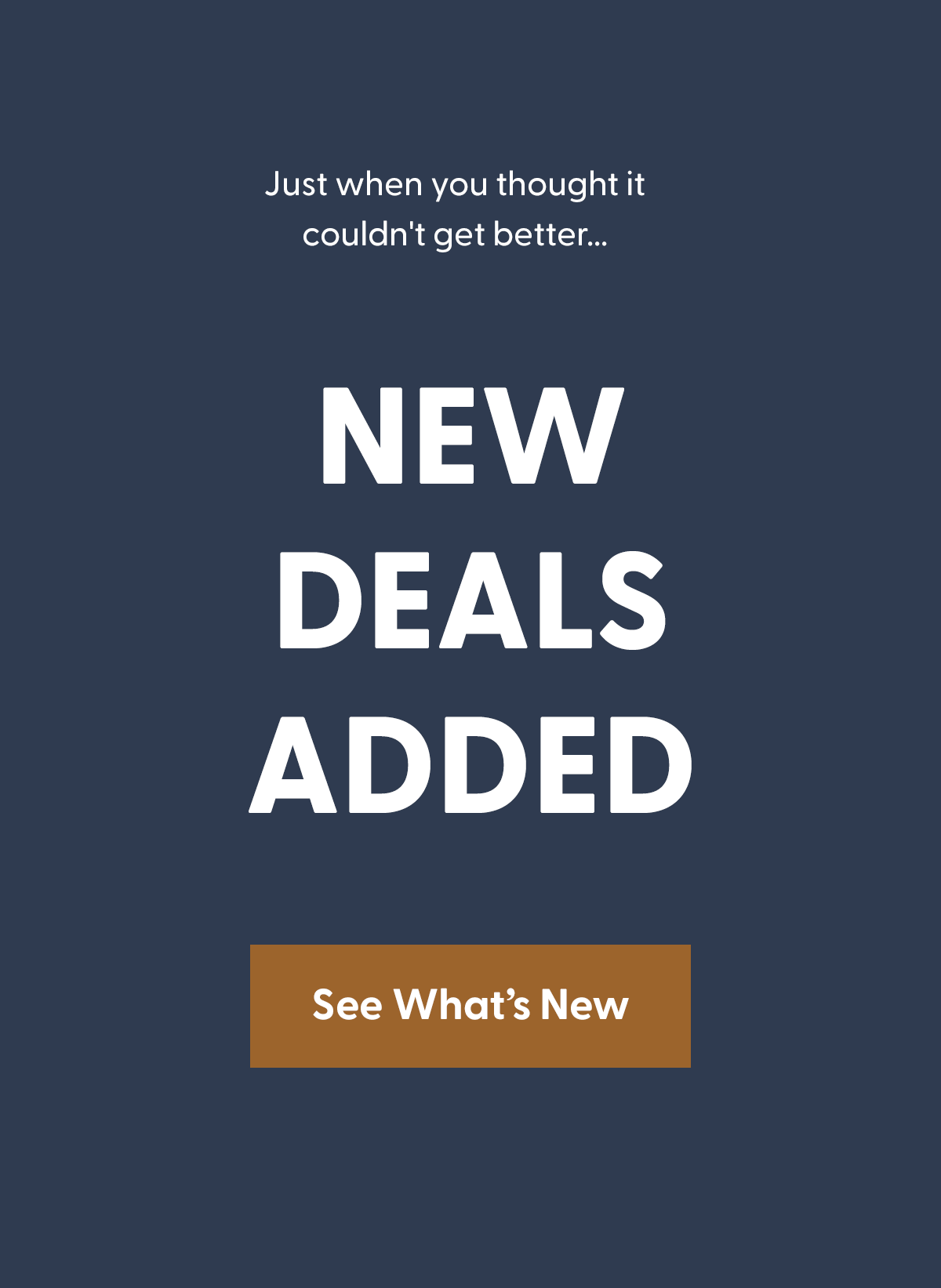 New Deals Added