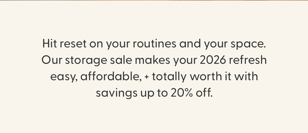 Save Up to 20% on Storage