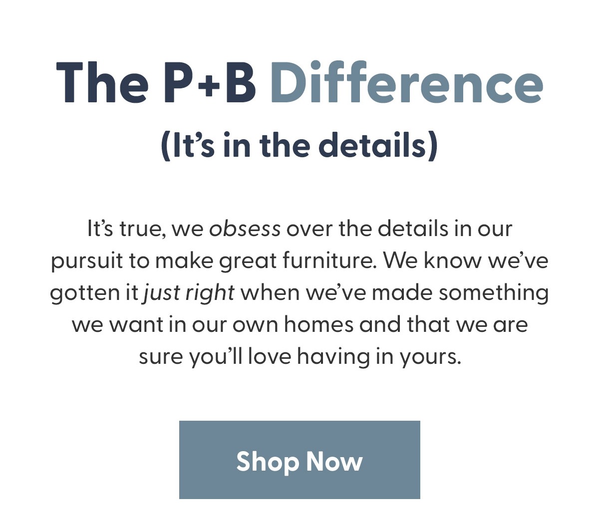 The P+B Difference