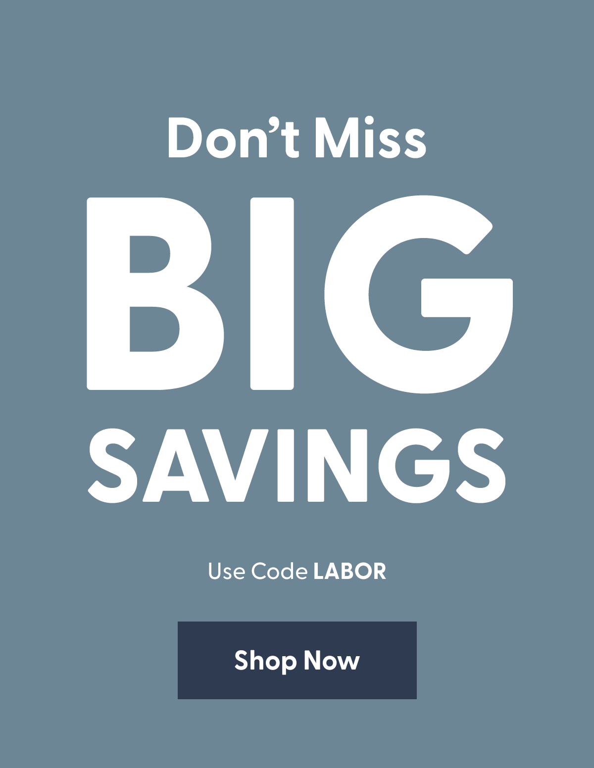 Labor Day Sale Ends Tomorrow