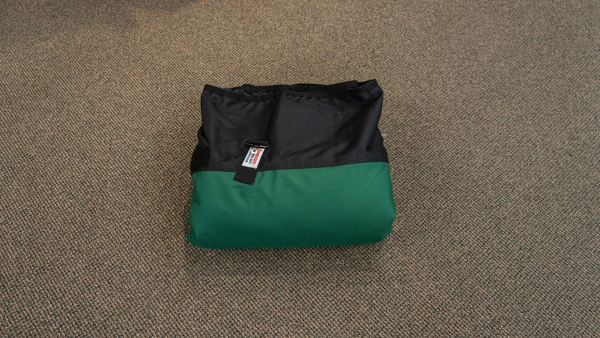 Blankets folded and sorted for the season