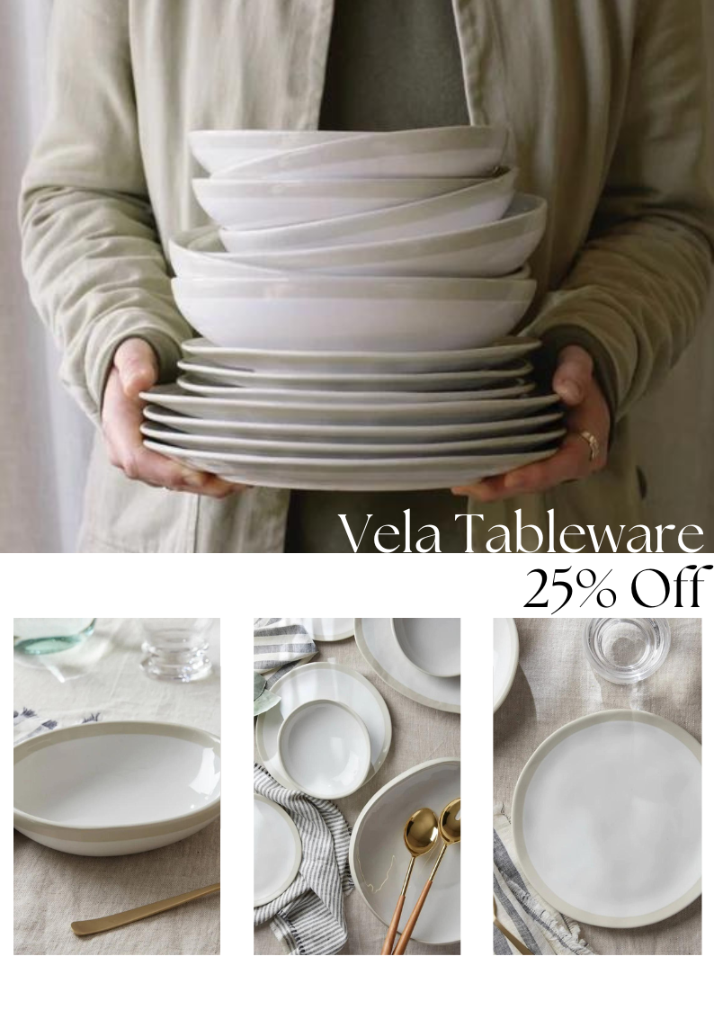 25% Off Vela Tableware