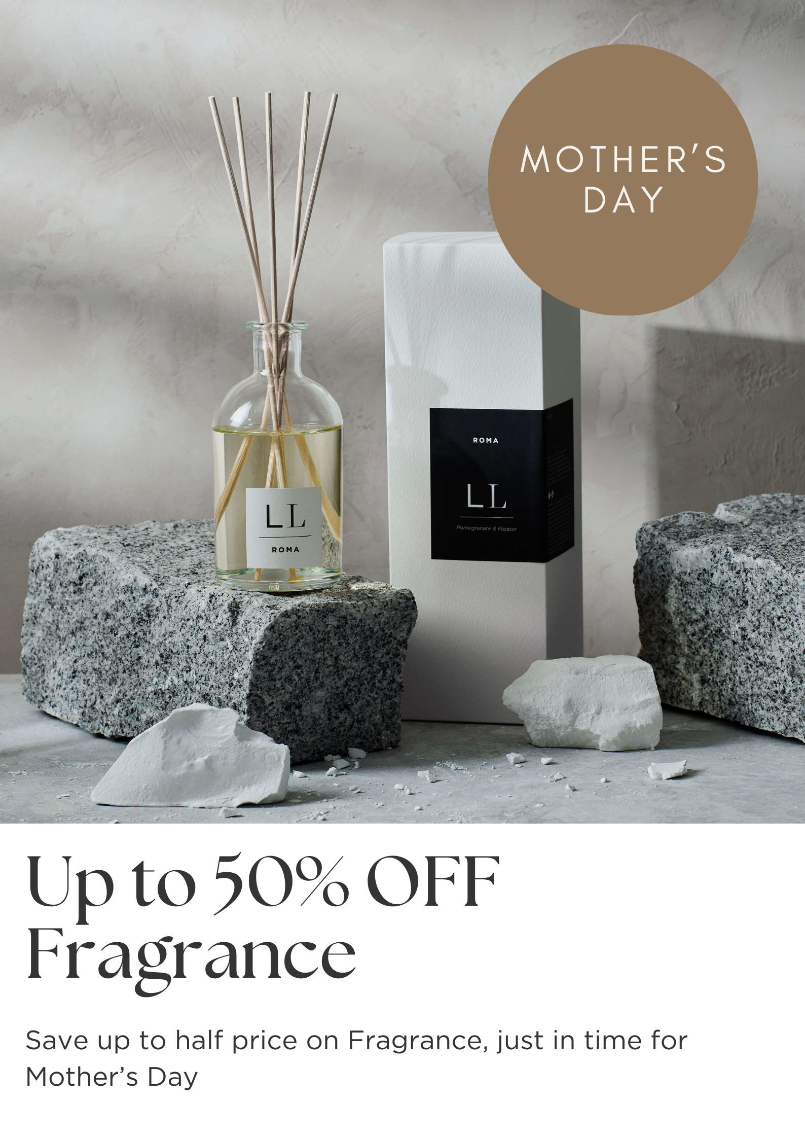 Up to 50% off Fragrance