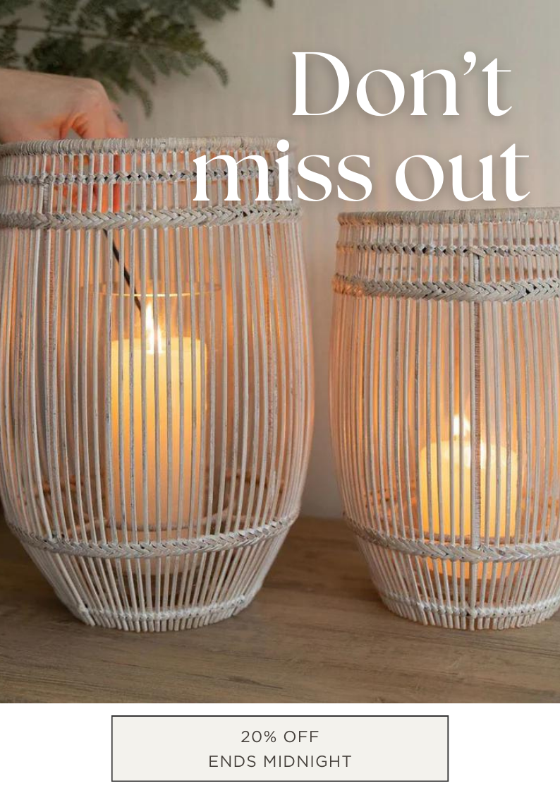 Don't Miss Out - 20% Off Ends Midnight