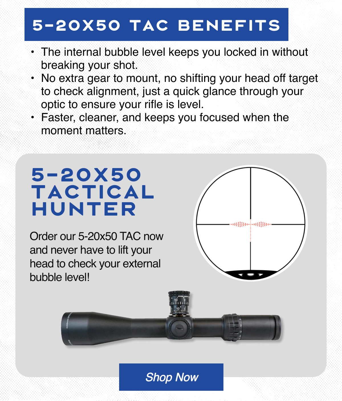 5-20 TAC Benefits - Shop Now