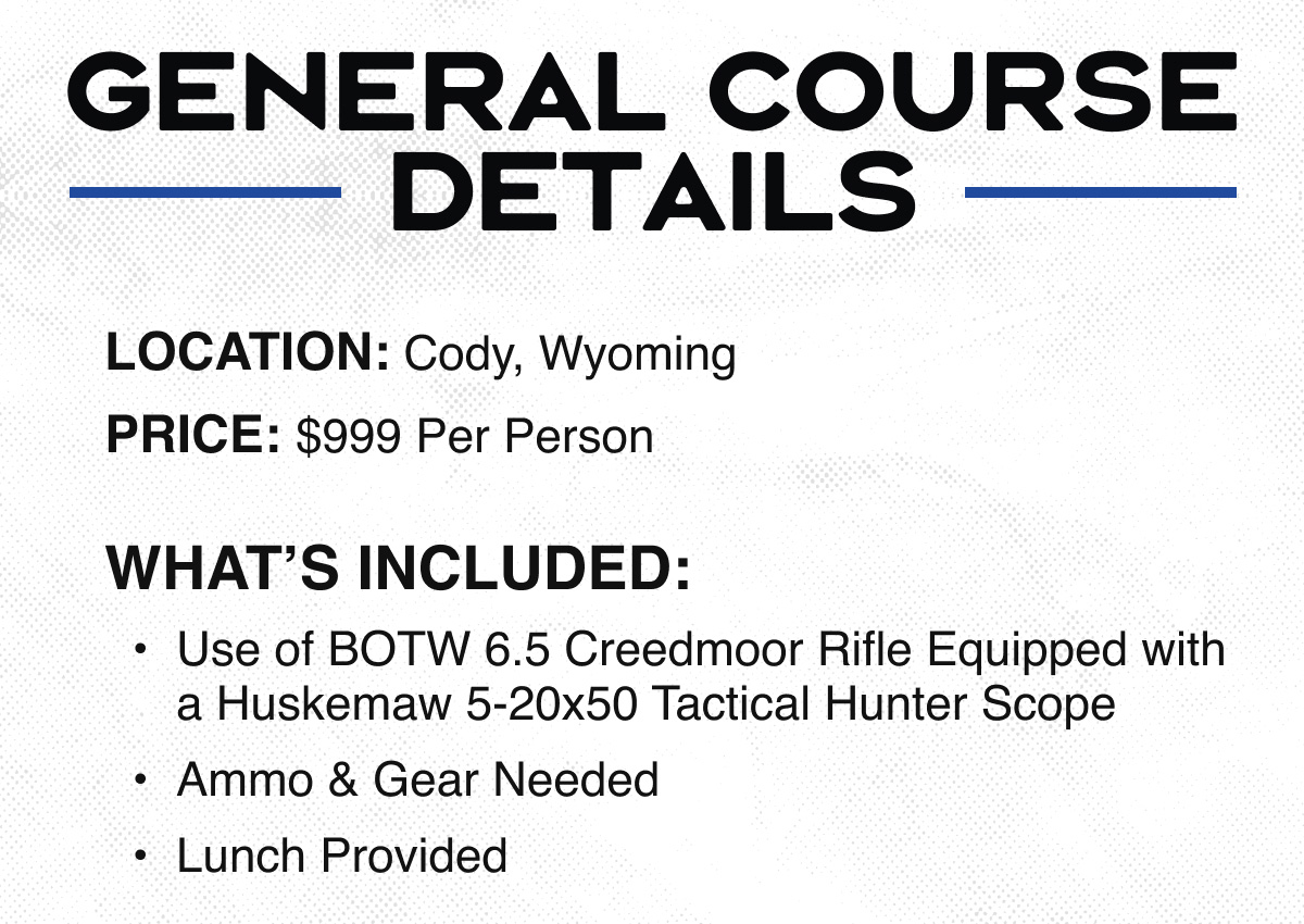 General Course Details
