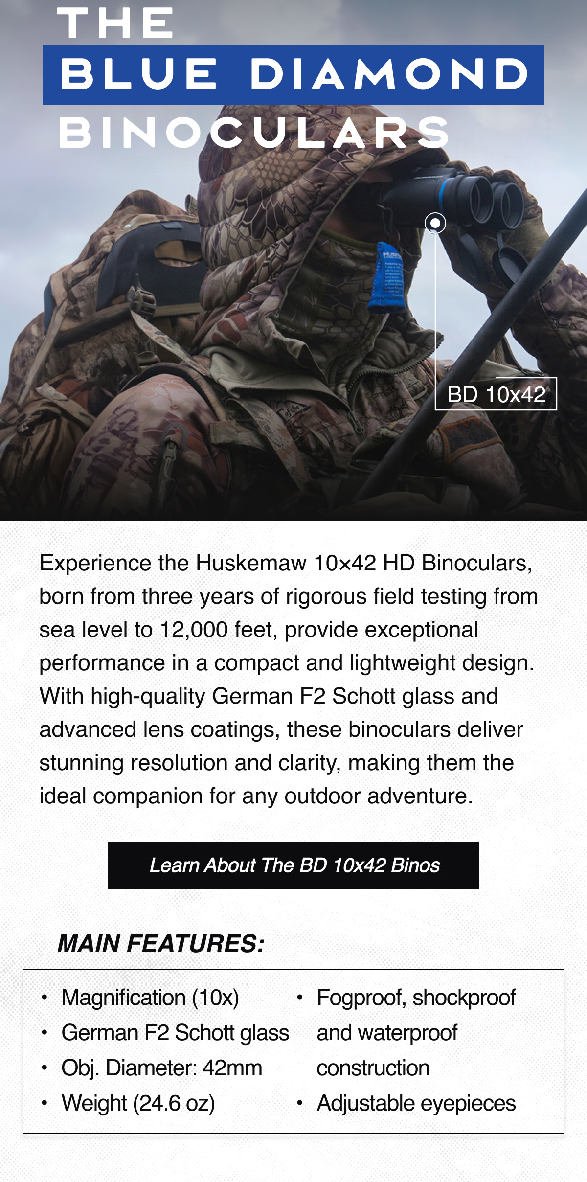 Shop our 10x42 binos now!