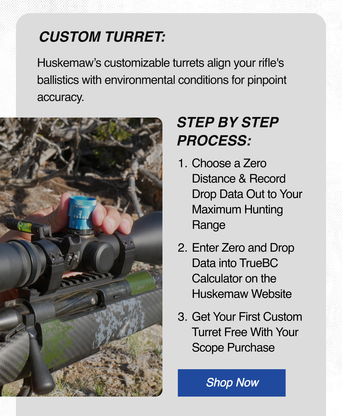 Get Your Custom Turret!