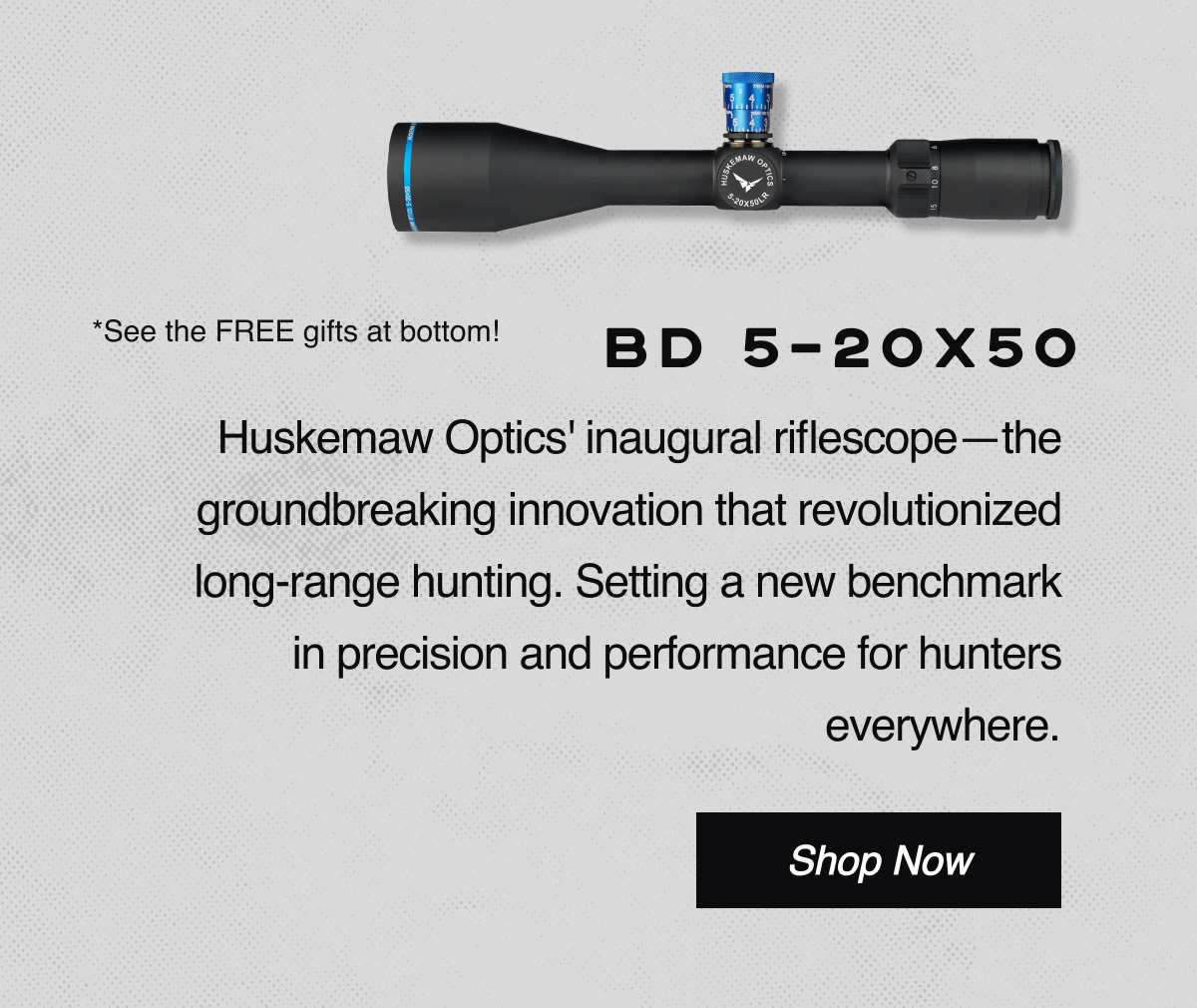 Learn more about the BD 5-20x50 scope!