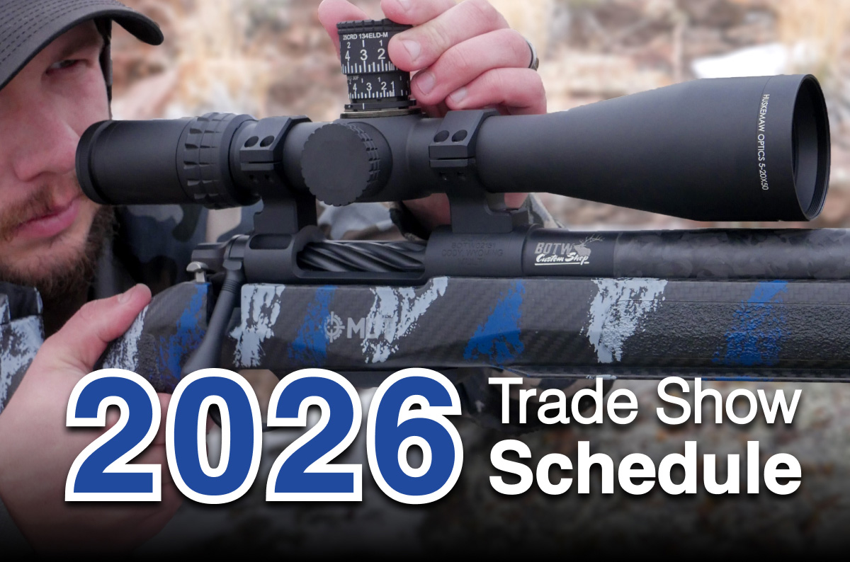 2026 Trade Show Schedule