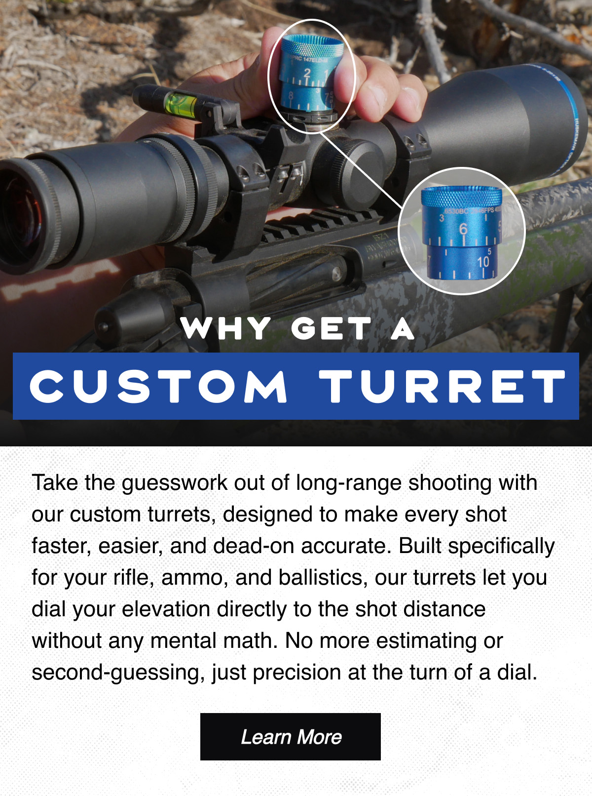 Build a custom turret for your Huskemaw scope!