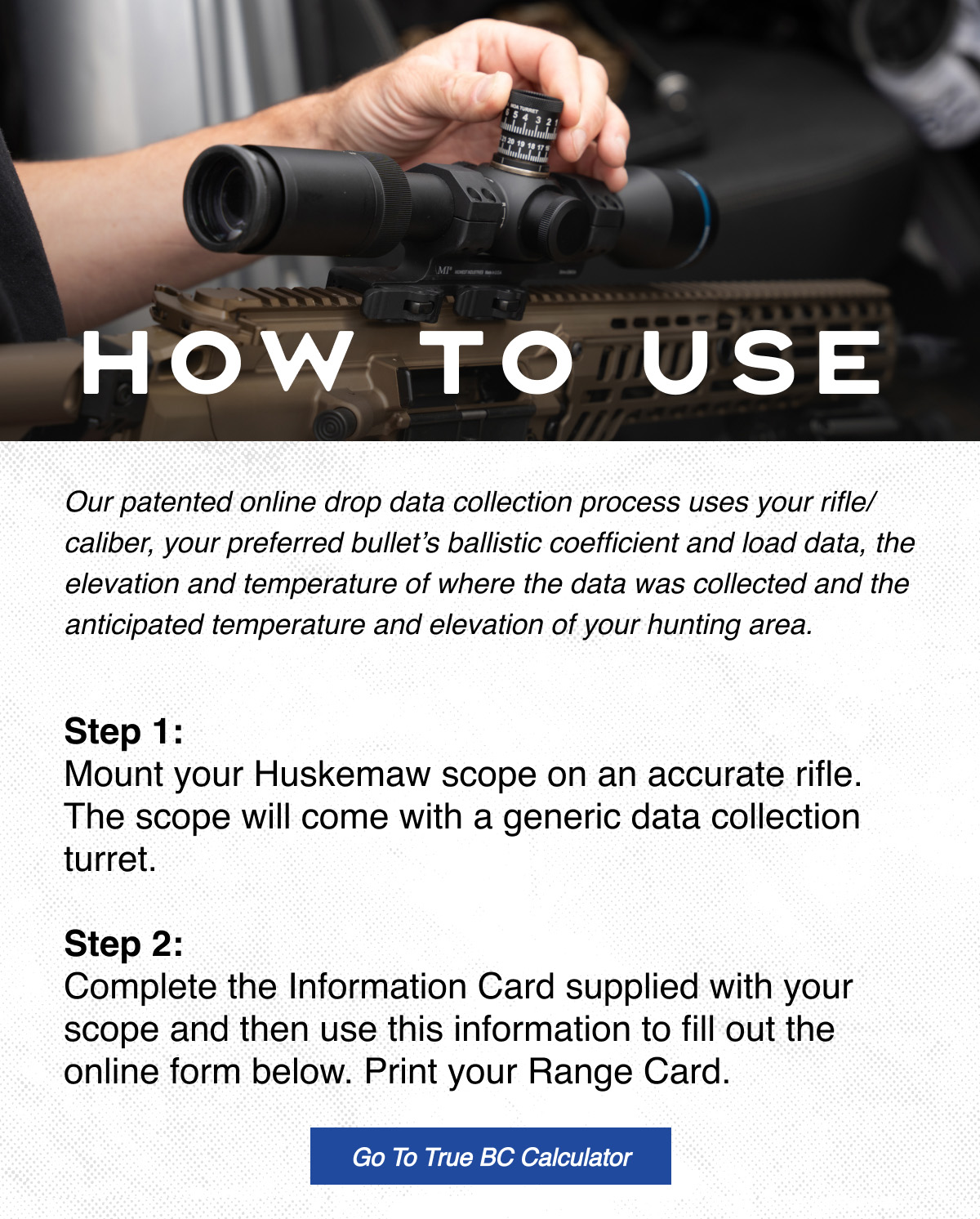 Go to True BC Calculator