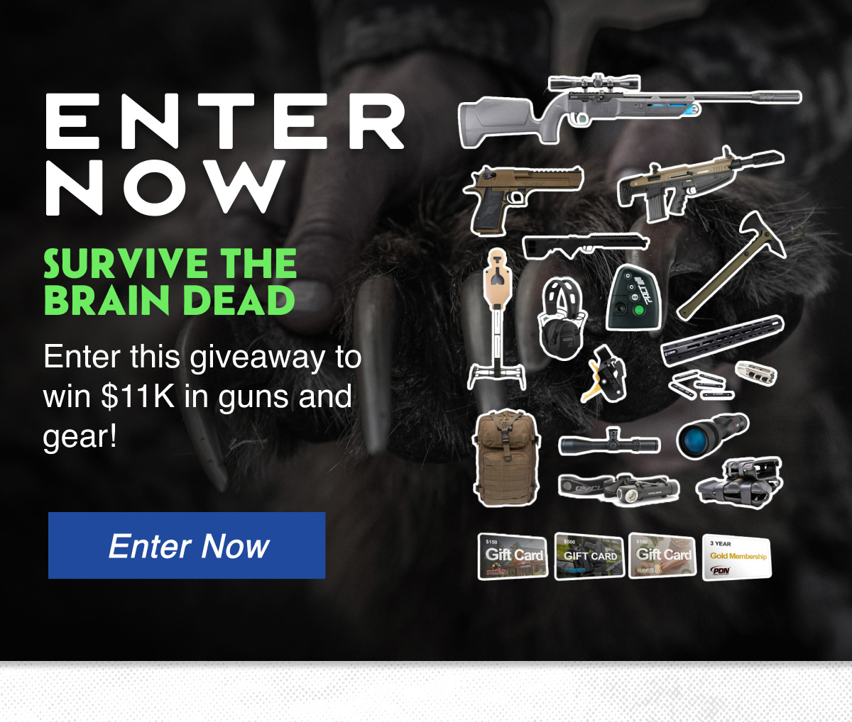 Survive the Brain Dead $11K Giveaway - Enter Giveaway Now!