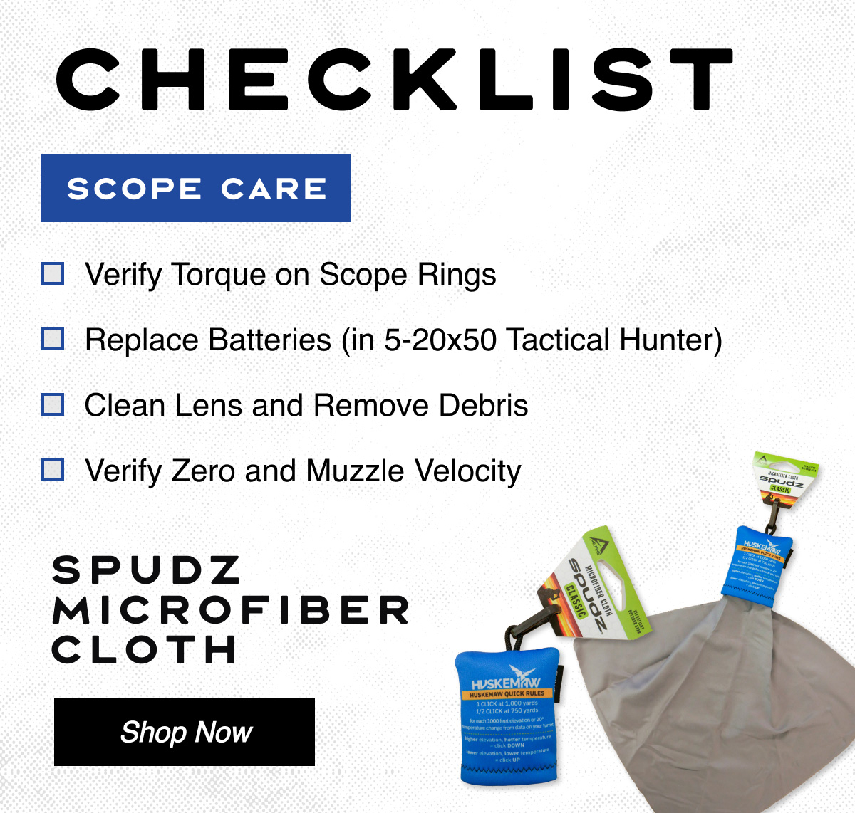 Shop Spudz Cleaning Cloth
