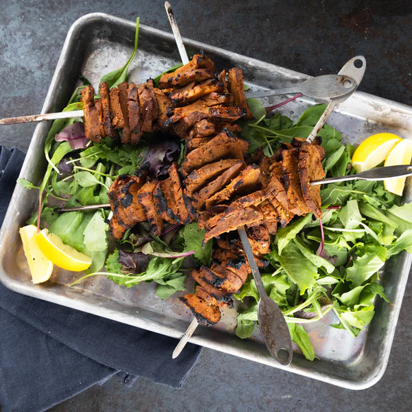 Seitan Spieße vom Grill