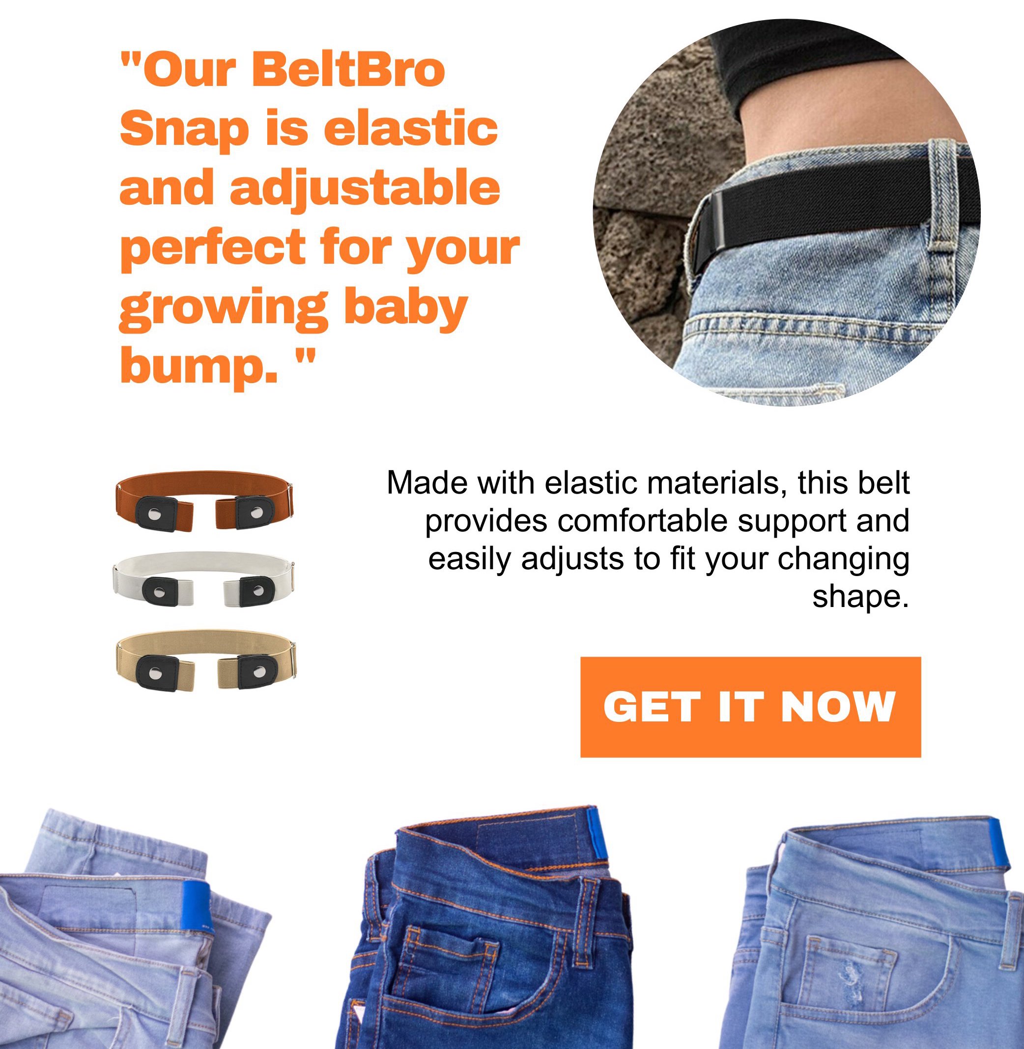🤰 BeltBro's products for momstobe 😍👖 BeltBro