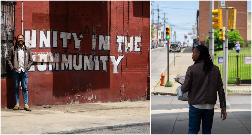 Malcolm Kenyatta in the community 