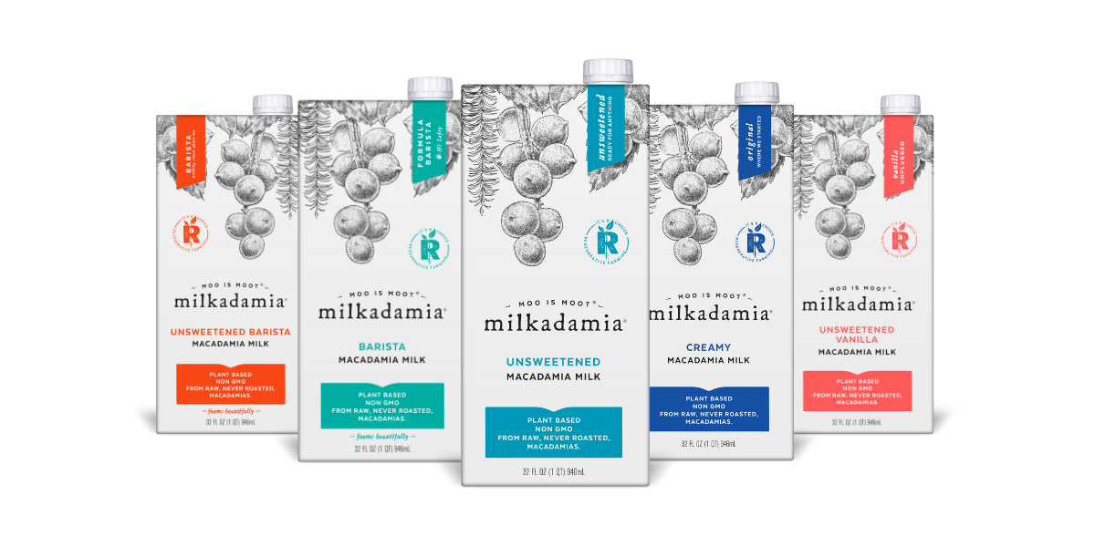 milkadamia Barista Macadamia Milk-Froths Beautifully, Latte Art Ready