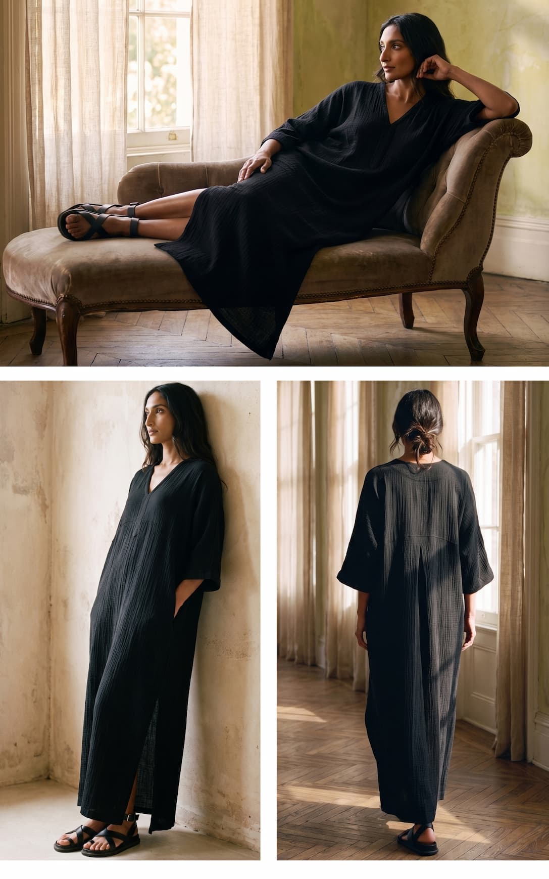 Back in Stock Arc Seam Caftan