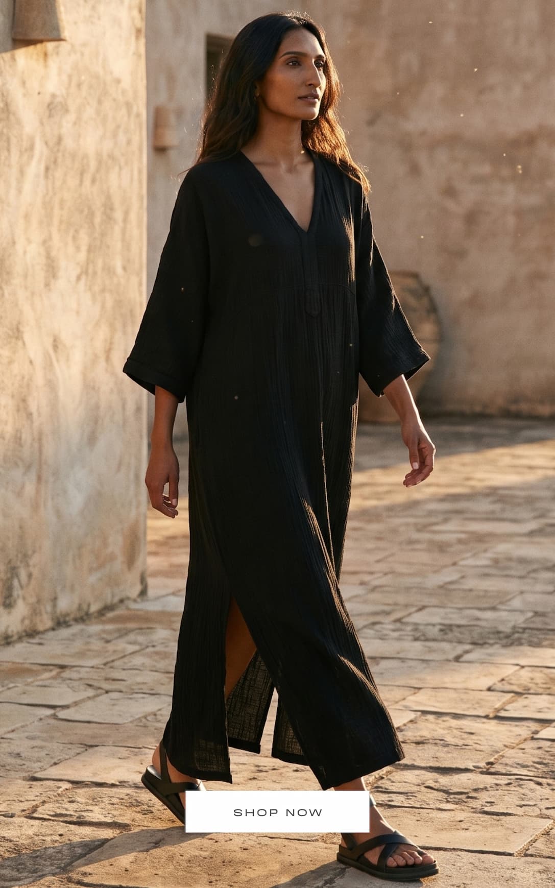 Back in Stock Arc Seam Caftan