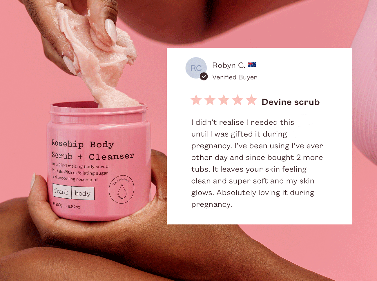 Rosehip Body Scrub & Cleanser