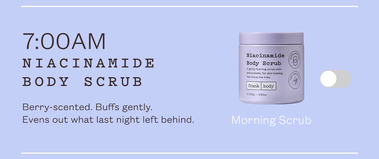 Niacinamide Body Scrub