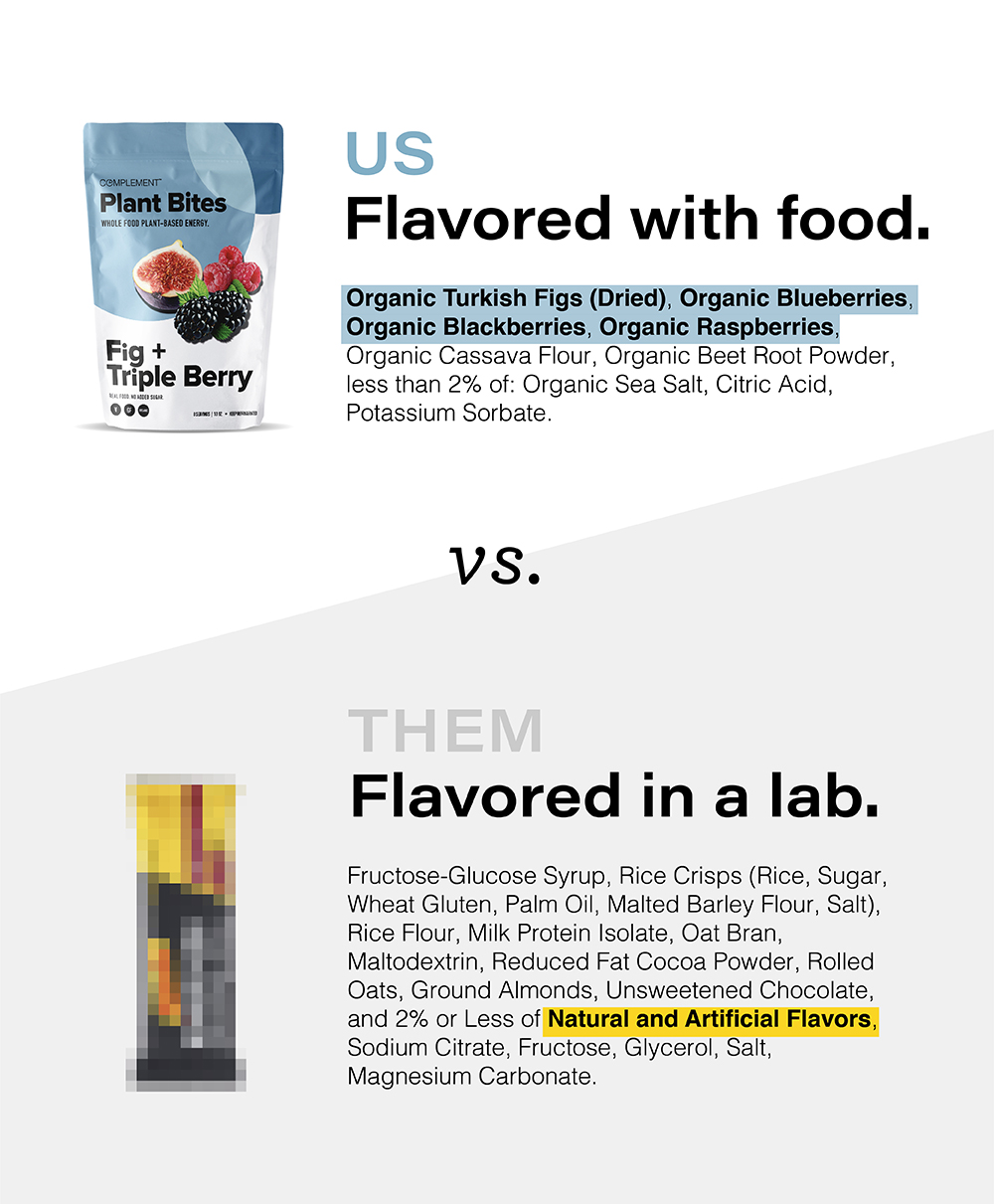 What makes Plant Bites so special? Complement