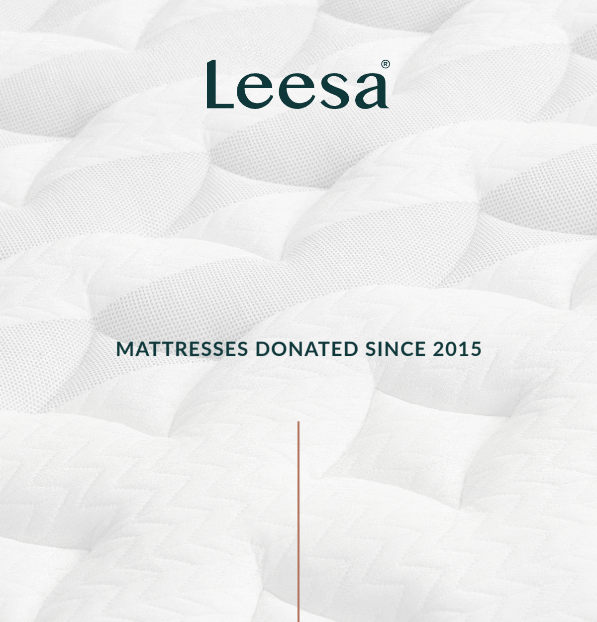 43,000+ MATTRESSES DONATED SINCE 2015