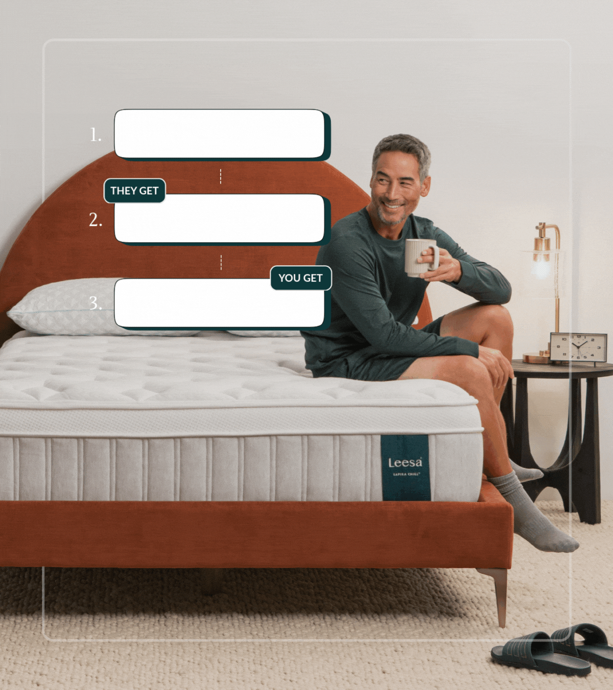 Get a $75 Amazon Gift Card when you refer a friend to Leesa