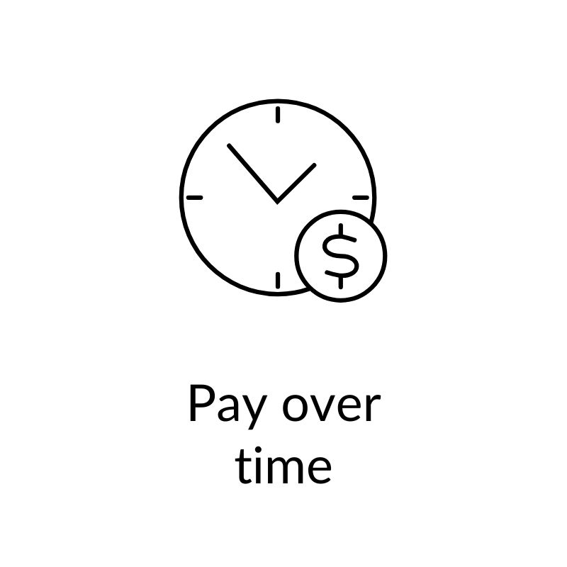Pay over time