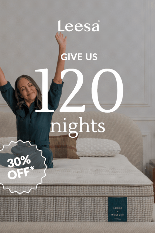 Leesa® -- GIVE US 120 nights