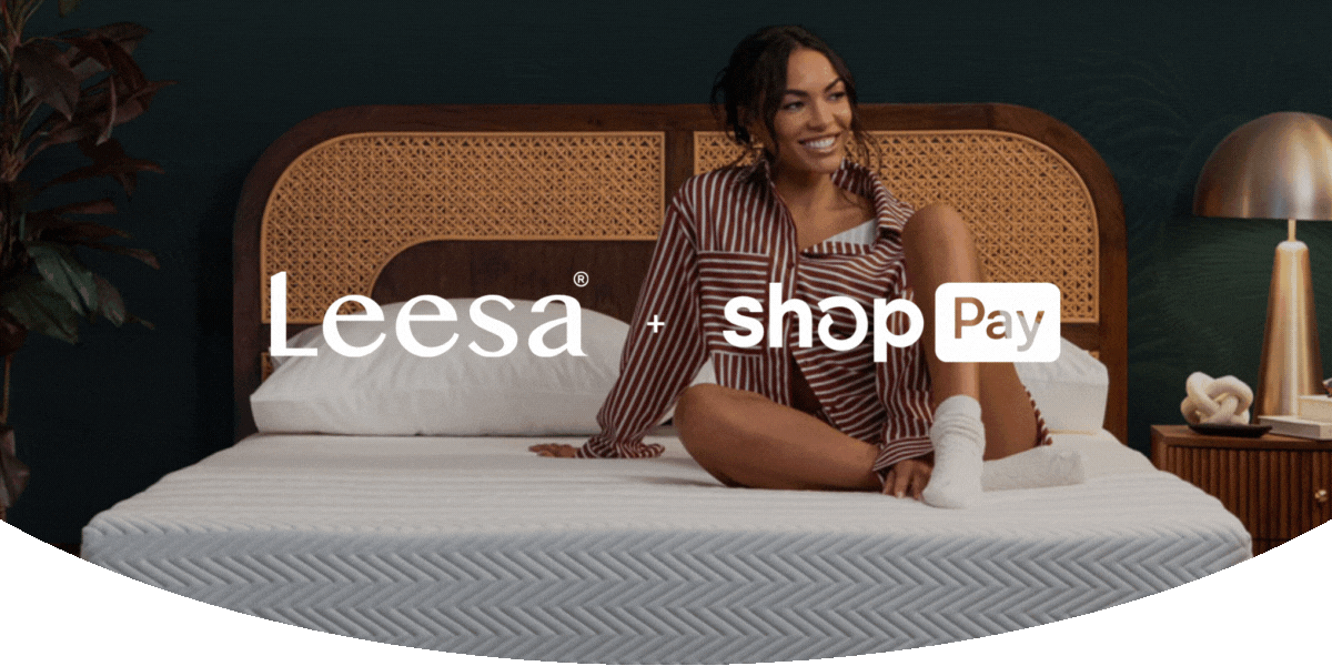 Leesa® + Shop Pay + affirm + HSA/FSA 