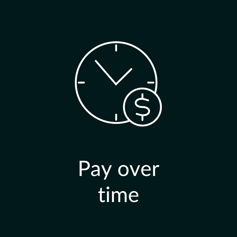 Pay over time