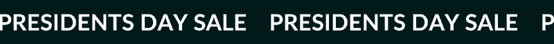 PRESIDENTS DAY SALE