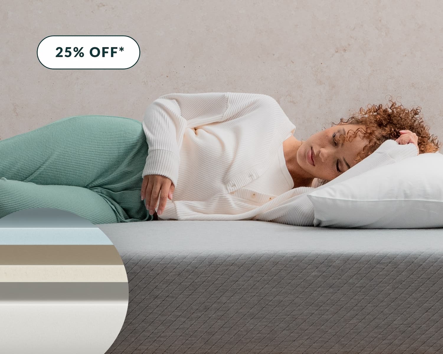 25% OFF* MEMORY FOAM MATTRESSES