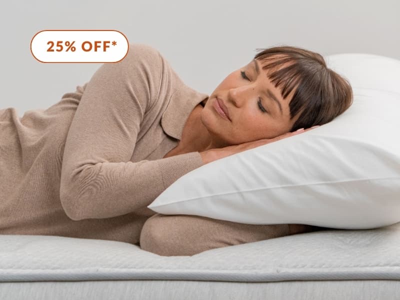 25% OFF* Down & Feather Pillow