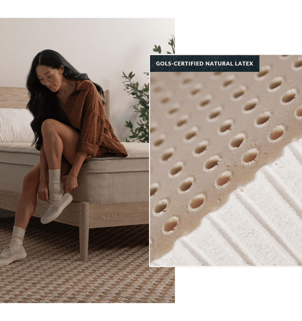 Made in partnership with West Elm, these mattresses are crafted with materials you (and the planet) can feel good about