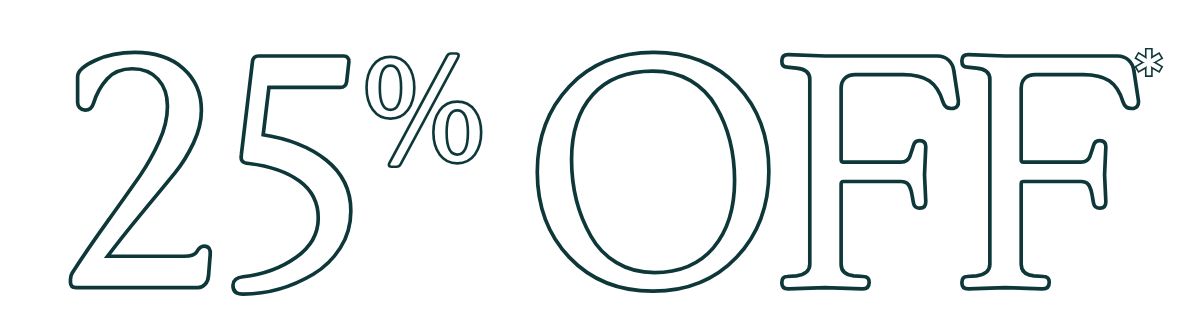 25% OFF* AWARD-WINNING MATTRESSES