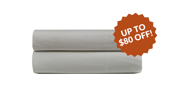 Up to $80 OFF Luxe Organic Cotton Sheet Set