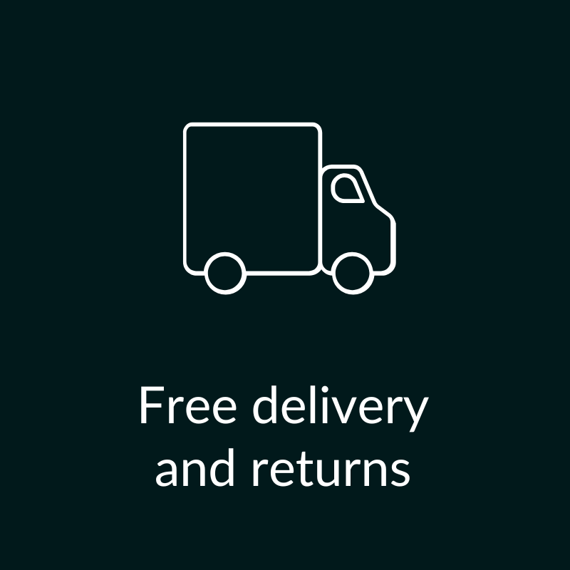 Free delivery and returns
