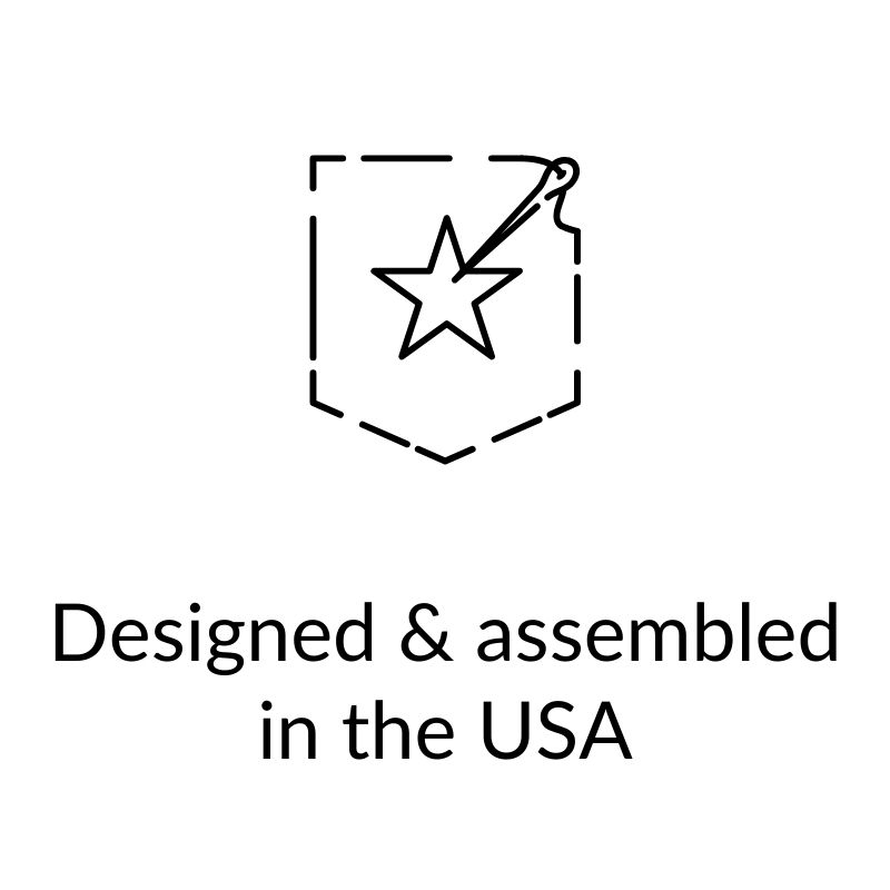 Designed & Assembled in the USA