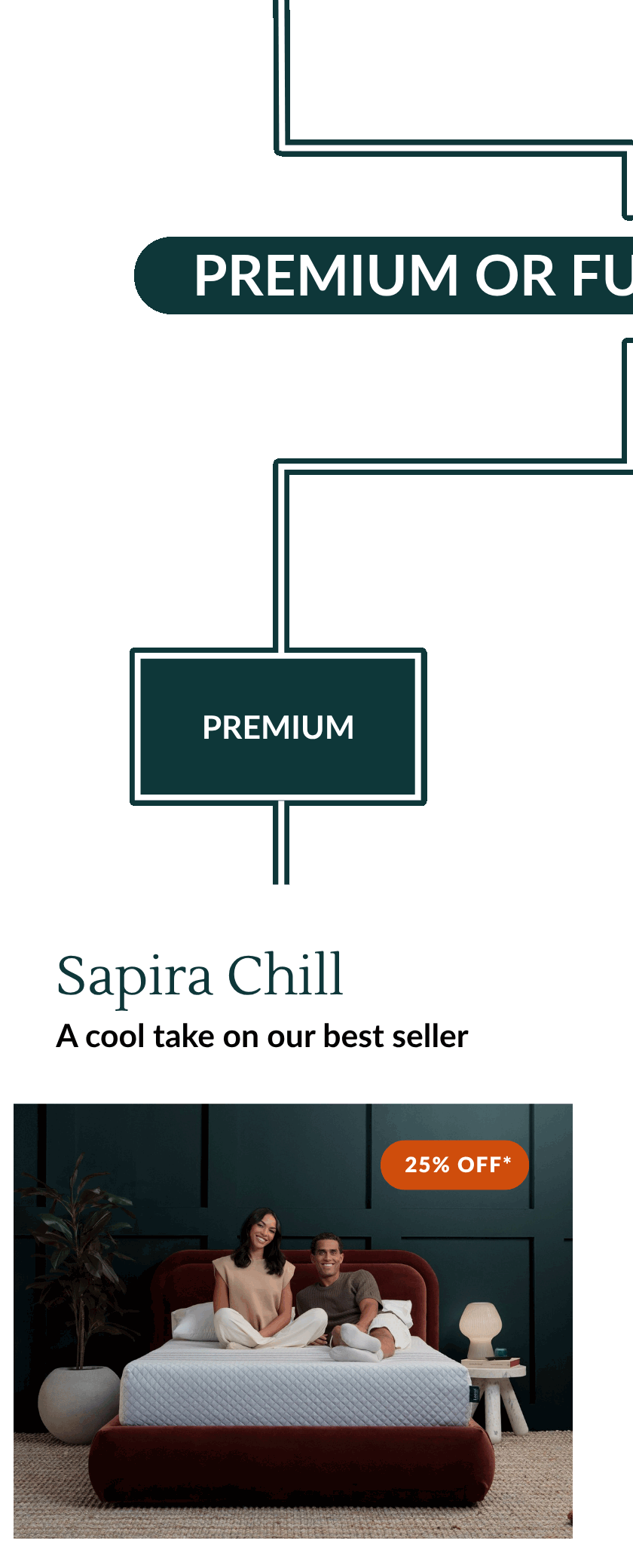 Premium or full-on luxury? PREMIUM → Sapira Chill: A cool take on our best seller